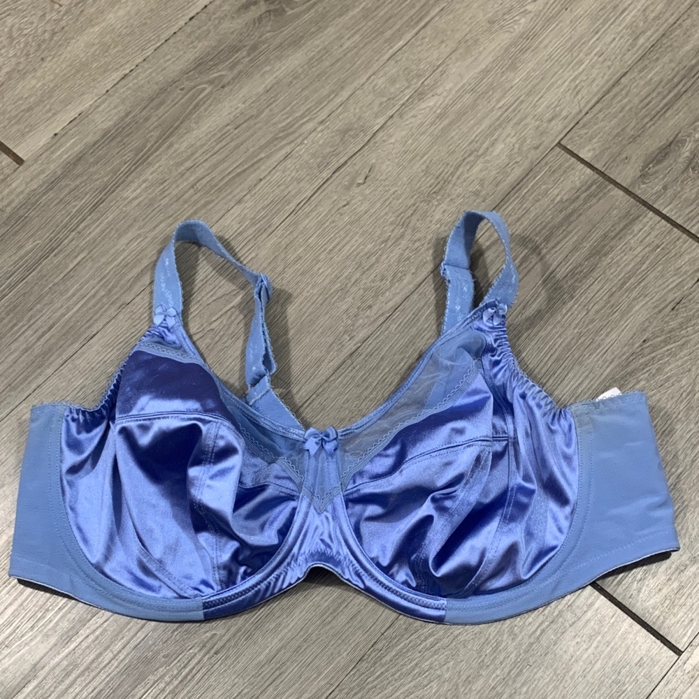 Goddess Keira Banded Underwire Bra GD6090 Lt Blue size‎ 44DD